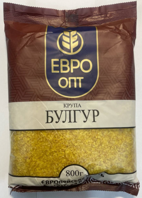 Крупа Булгур ЕВРО ОПТ, 800г